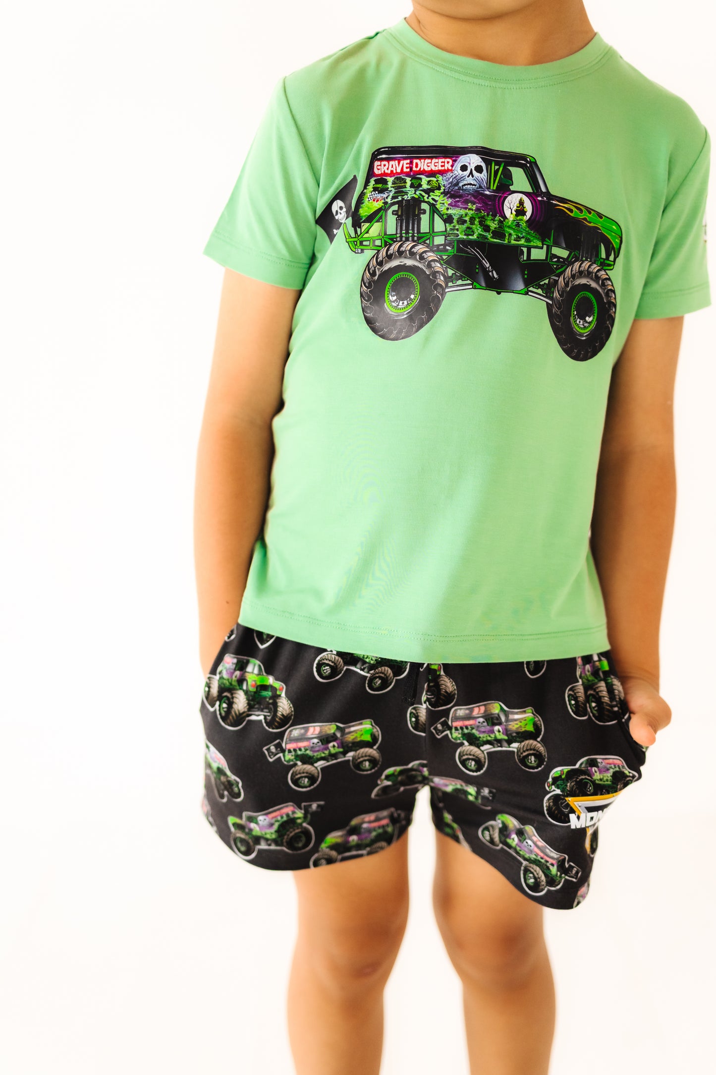Monster Jam Grave Digger Set