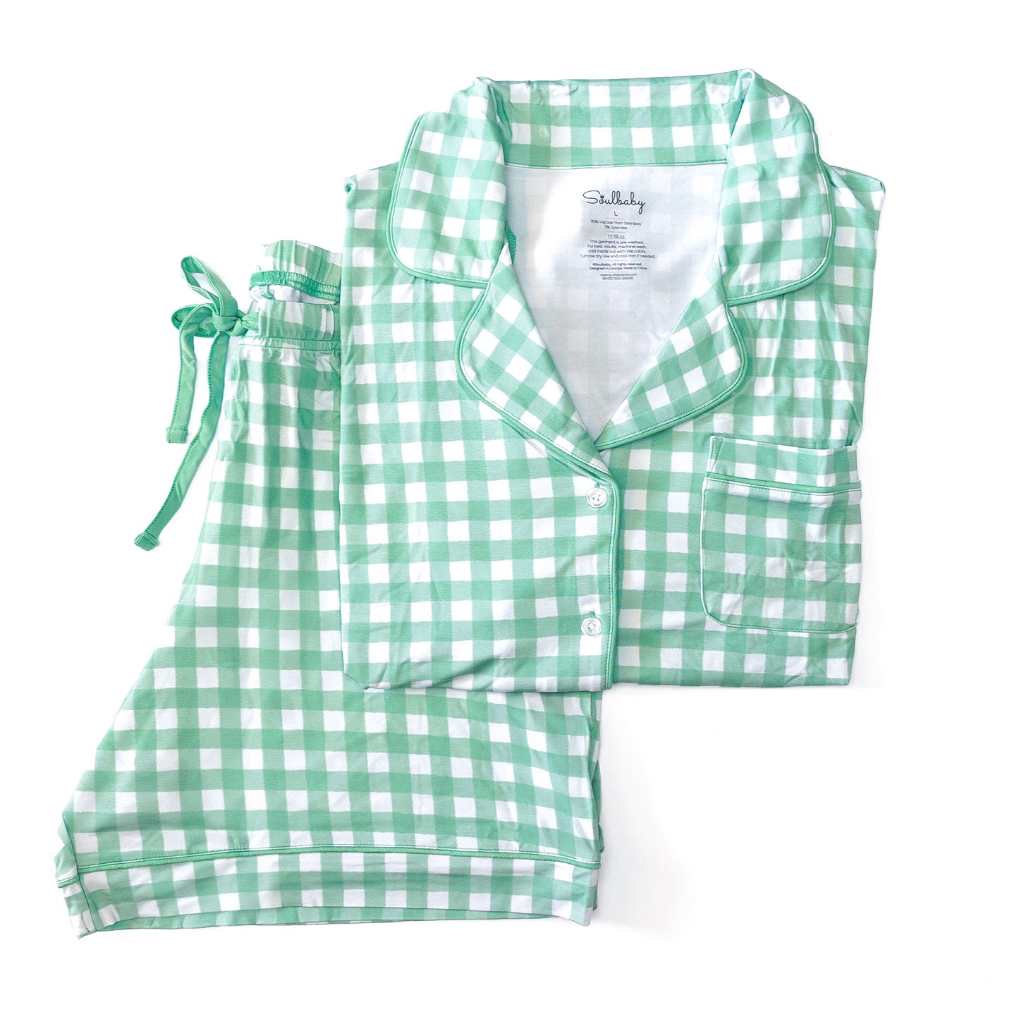 Gingham Vine Mama Set