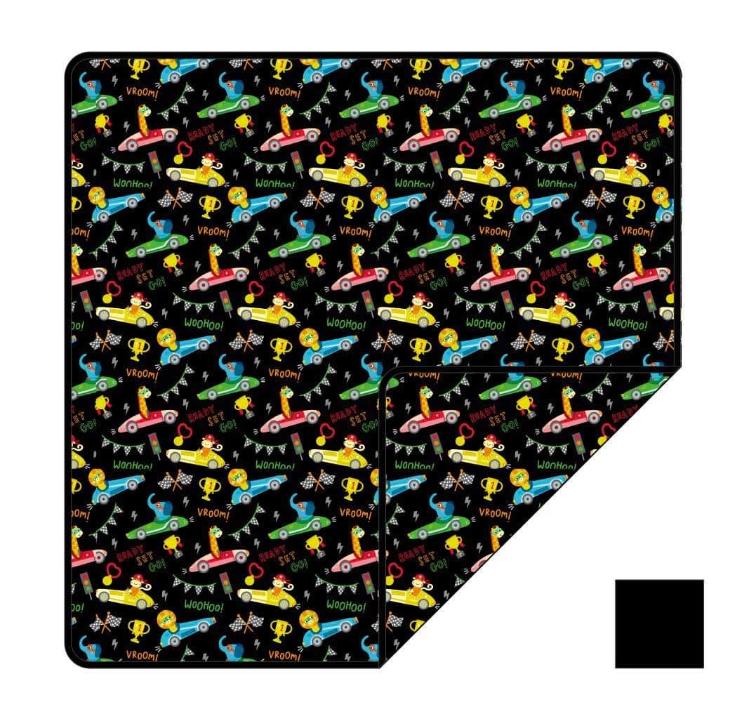 Safari Speedway snuggle blanket