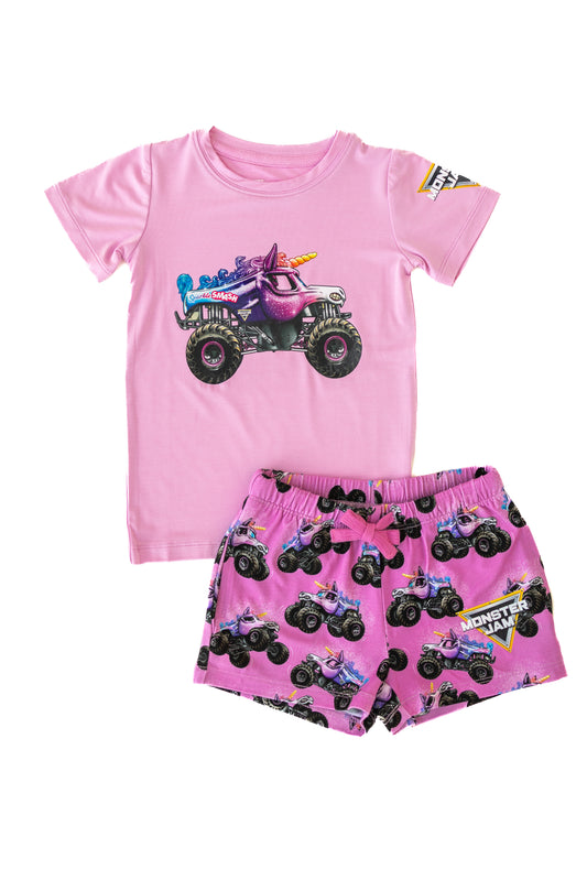 Monster Jam Sparkle Smash Set