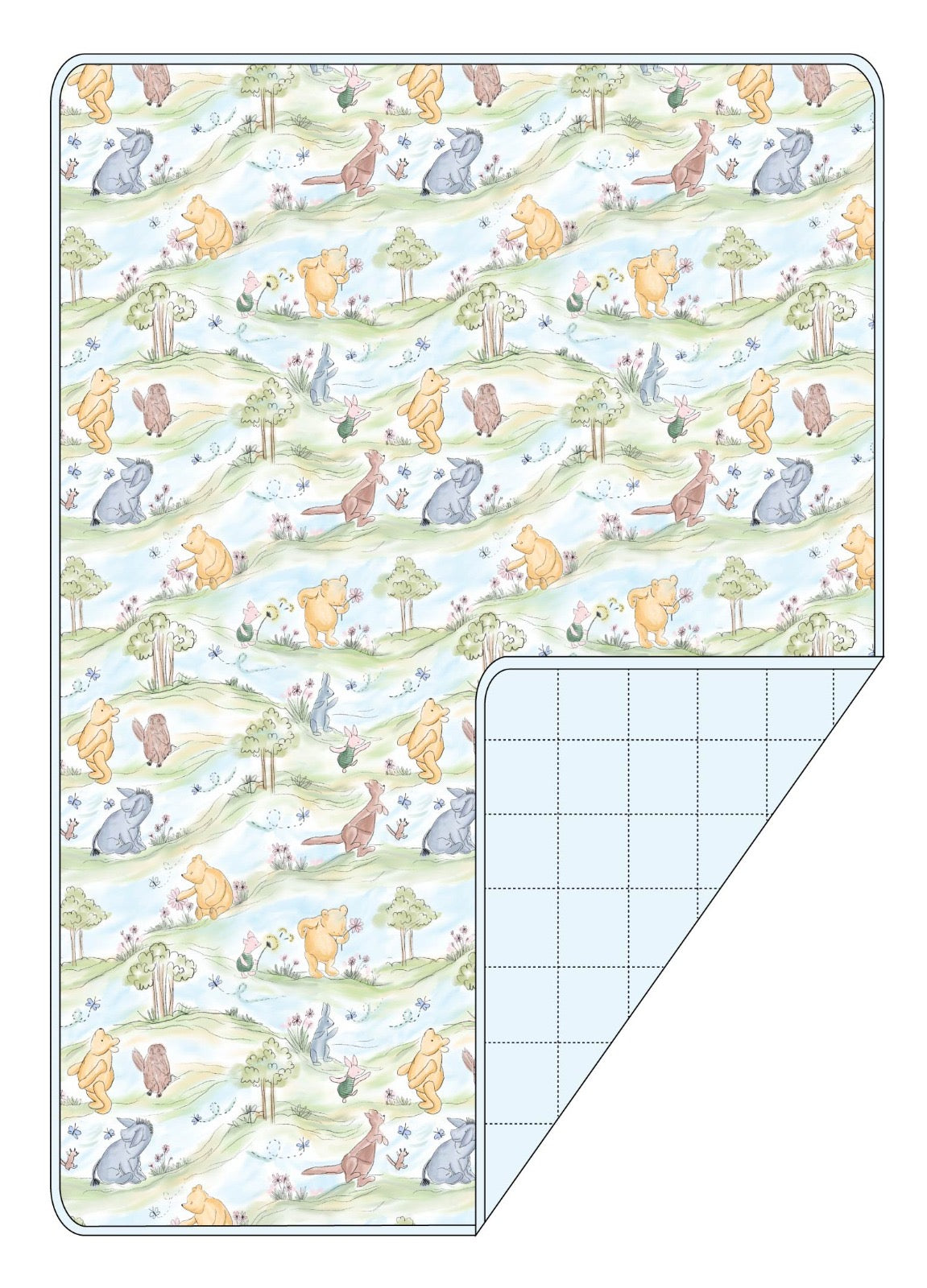 Pooh’s Springtime Stroll Quilt