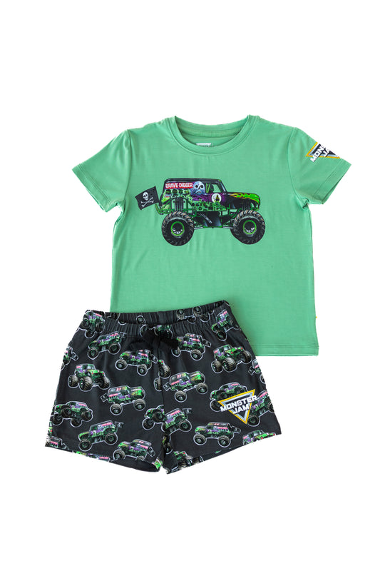 Monster Jam Grave Digger Set