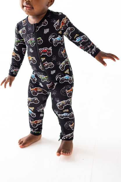 Monster Jam Halloween Cozie