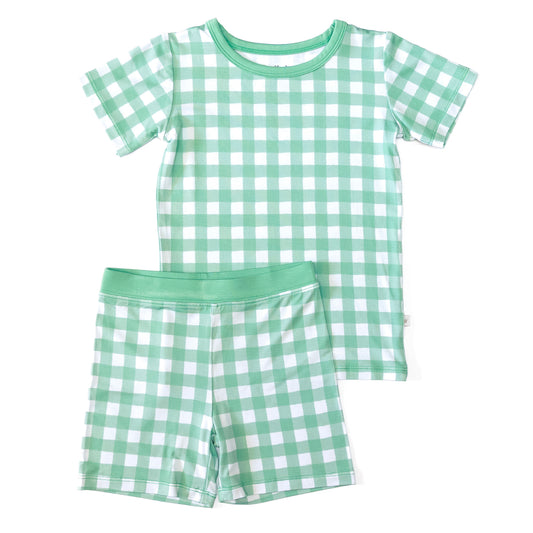 Gingham Vine Short Set
