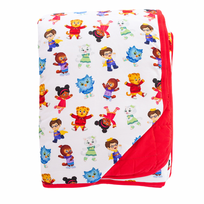 Daniel Tiger Core Adult Quilt